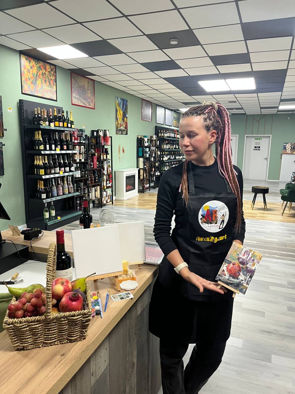 Art & Wine Masterclass at Wine Gogh, Aberdeen!